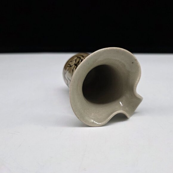 Vintage Australian Graham Pottery Mini Creamer Pitcher With Scenic Forest Design - Picture 7 of 8